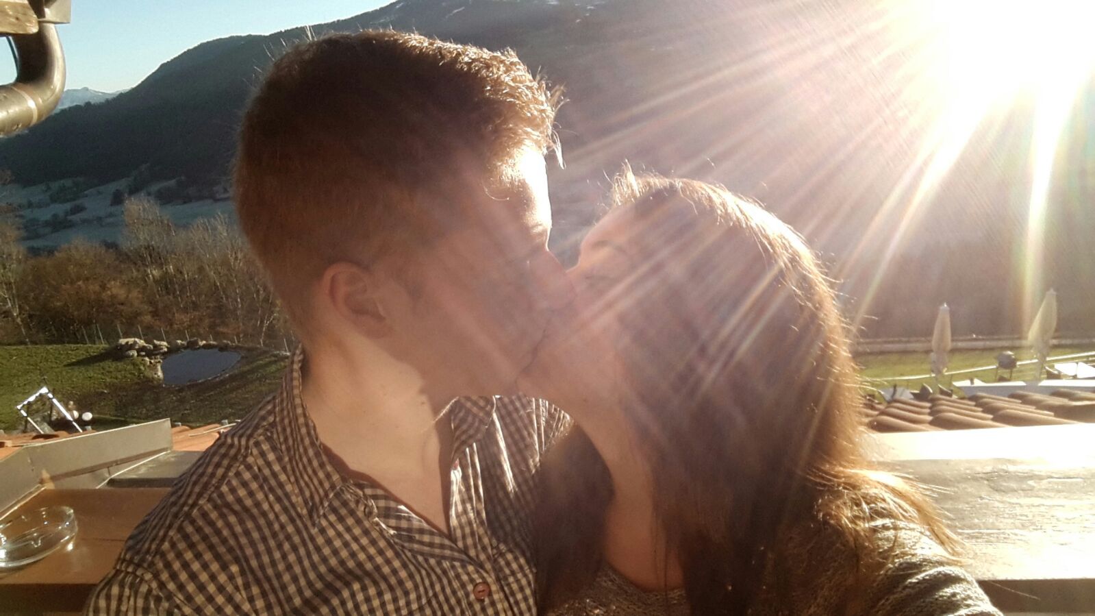 Couple on a dock